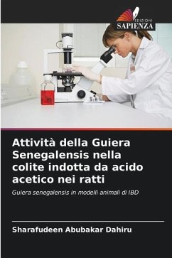 Attività della Guiera Senegalensis nella colite indotta da acido acetico nei ratti - Abubakar Dahiru, Sharafudeen