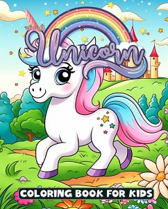 Unicorn Coloring Book For Kids Ages 4-8 (US Edition) - Barua, Tuhin