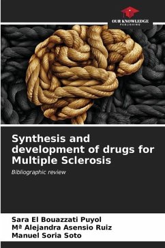 Synthesis and development of drugs for Multiple Sclerosis - El Bouazzati Puyol, Sara;Asensio Ruiz, Mª Alejandra;Soria Soto, Manuel