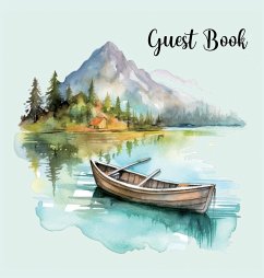 Guest book (hardback) , comments book, guest book to sign, vacation home, holiday home, visitors comment book - Bell, Lulu And