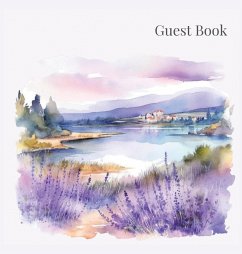 Guest book (hardback) , comments book, guest book to sign, vacation home, holiday home, visitors comment book - Bell, Lulu And