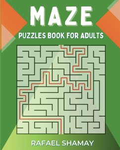 Maze Puzzle Book for Adults - Shamay, Rafael