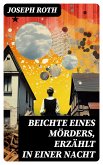 Beichte eines Mörders, erzählt in einer Nacht (eBook, ePUB)