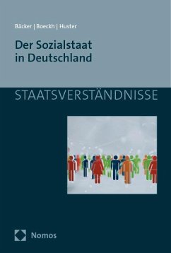Der Sozialstaat in Deutschland - Bäcker, Gerhard;Boeckh, Jürgen;Huster, Ernst-Ulrich