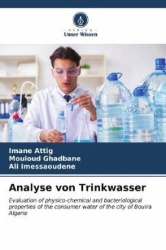 Analyse von Trinkwasser - Attig, Imane;Ghadbane, Mouloud;Imessaoudene, Ali