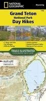 Grand Teton National Park Day Hikes Map - National Geographic Maps