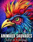 Animaux Sauvages Livre de Coloriage