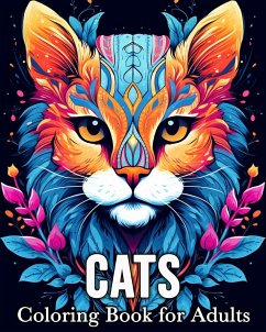 Cats Coloring Book for Adults - Bb, Mandykfm