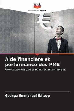 Aide financière et performance des PME - Ibitoye, Gbenga Emmanuel