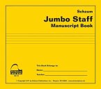 Jumbo Staff Manuscript Book