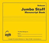 Jumbo Staff Manuscript Book