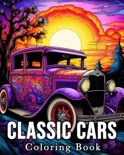Classic Cars Coloring book - Bb, Mandykfm