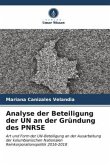 Analyse der Beteiligung der UN an der Gründung des PNRSE