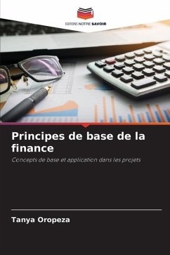 Principes de base de la finance - Oropeza, Tanya