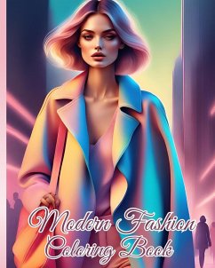 Modern Fashion Coloring Book - Nguyen, Thy