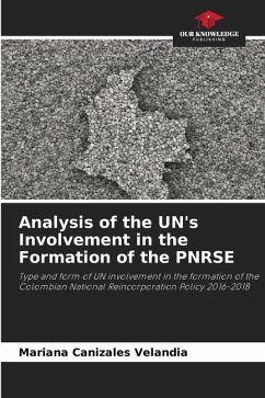 Analysis of the UN's Involvement in the Formation of the PNRSE - Canizales Velandia, Mariana