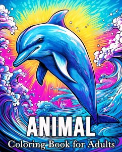 Animal Coloring Book for Adults - Bb, Mandykfm