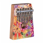 Art Series Kalimba 10 Flower Power