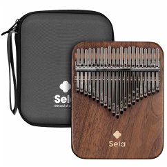 Sela Kalimba 21 Black Walnut Solid Sela Kalimba 21 Black Walnut Solid