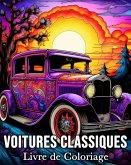 Voitures Classiques Livre de Coloriage