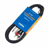 Audio Cable Stereo 3 m (2x Chinch male / 2x 6,3 mm Jack) Audio Cable Stereo 3 m (2x Chinch male / 2x 6,3 mm Jack)