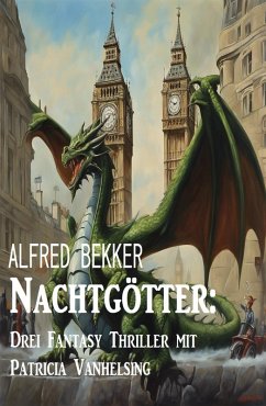 Nachtgötter: Drei Fantasy Thriller mit Patricia Vanhelsing (eBook, ePUB) - Bekker, Alfred