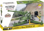 COBI Historical Collection 2294 - Canon DE 90MM Modelle 39, Kanone, WWII, Bausatz