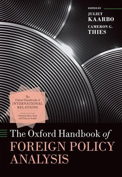 The Oxford Handbook of Foreign Policy Analysis (eBook, PDF)