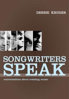 Songwriters Speak (eBook, ePUB) - Kruger, Debbie