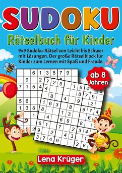 Sudoku Rätselbuch für Kinder ab 8 Jahren - Krüger, Lena