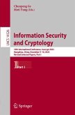 Information Security and Cryptology Information Security and Cryptology