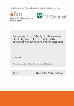Cover Energiewirtschaftliche Systemintegration eines CO2-armen Hüttenwerks unter aktiver Anwendung der Sektorenkopplung