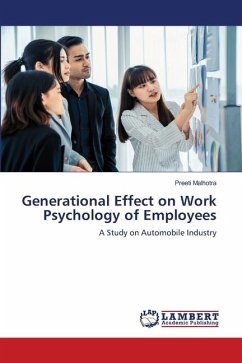 Generational Effect on Work Psychology of Employees - Malhotra, Preeti