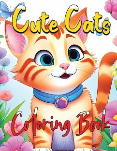 Cute Cats Coloring Book - Mwangi, James