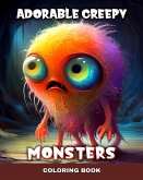 Adorable Creepy Monsters Coloring Book