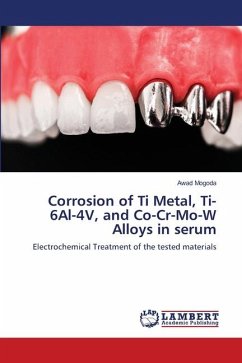 Corrosion of Ti Metal, Ti-6Al-4V, and Co-Cr-Mo-W Alloys in serum - Mogoda, Awad