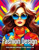 Fashion Design Coloring Book for Adults