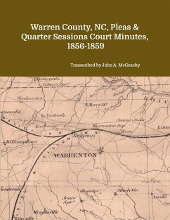 Warren County, NC, Pleas & Quarter Sessions Court Minutes, 1856-1859 - McGeachy, John A.