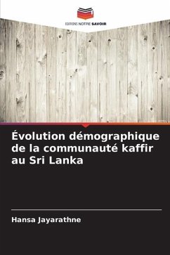 Évolution démographique de la communauté kaffir au Sri Lanka - Jayarathne, Hansa