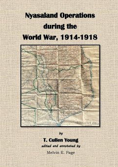 Cover Nyasaland Operations during the World War, 1914-1918