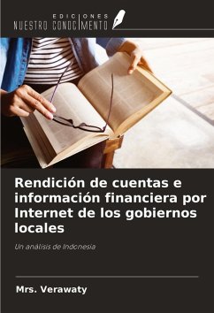 Rendición de cuentas e información financiera por Internet de los gobiernos locales - Verawaty