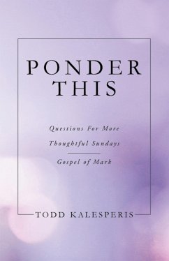 Cover PONDER THIS (eBook, ePUB)