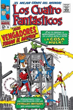 Cover Biblioteca Marvel. Los cuatro fantásticos 5 (eBook, ePUB)