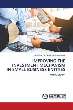 IMPROVING THE INVESTMENT MECHANISM IN SMALL BUSINESS ENTITIES