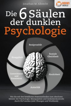 Die 6 Säulen der dunklen Psychologie: Wie Sie mit den bewährten Powermethoden zum absoluten Meister der Psychologie, Manipulation und Gedankenkontrolle durch NLP werden (inkl. Übungen und Workbook) (eBook, ePUB) - Albrecht, Jonathan M.