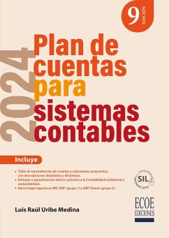 Plan de cuentas para sistemas contables 2024 - 9na edición (eBook, PDF) - Uribe Medina, Luis Raúl