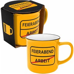 Cover Becher Motiv Feierabend