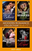 Modern Romance July 2024 Books 1-4 (eBook, ePUB)