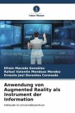 Anwendung von Augmented Reality als Instrument der Information