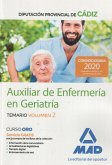 Auxiliares de enfermería en geriatría : Diputación Provincial de Cádiz : temario